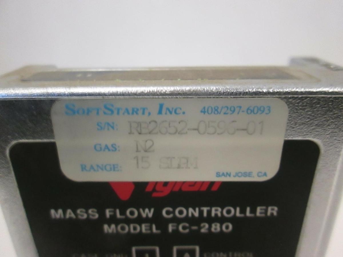 Used Tylan, FC-280, Mass Flow Controller, 15 SLPM, N2, Used