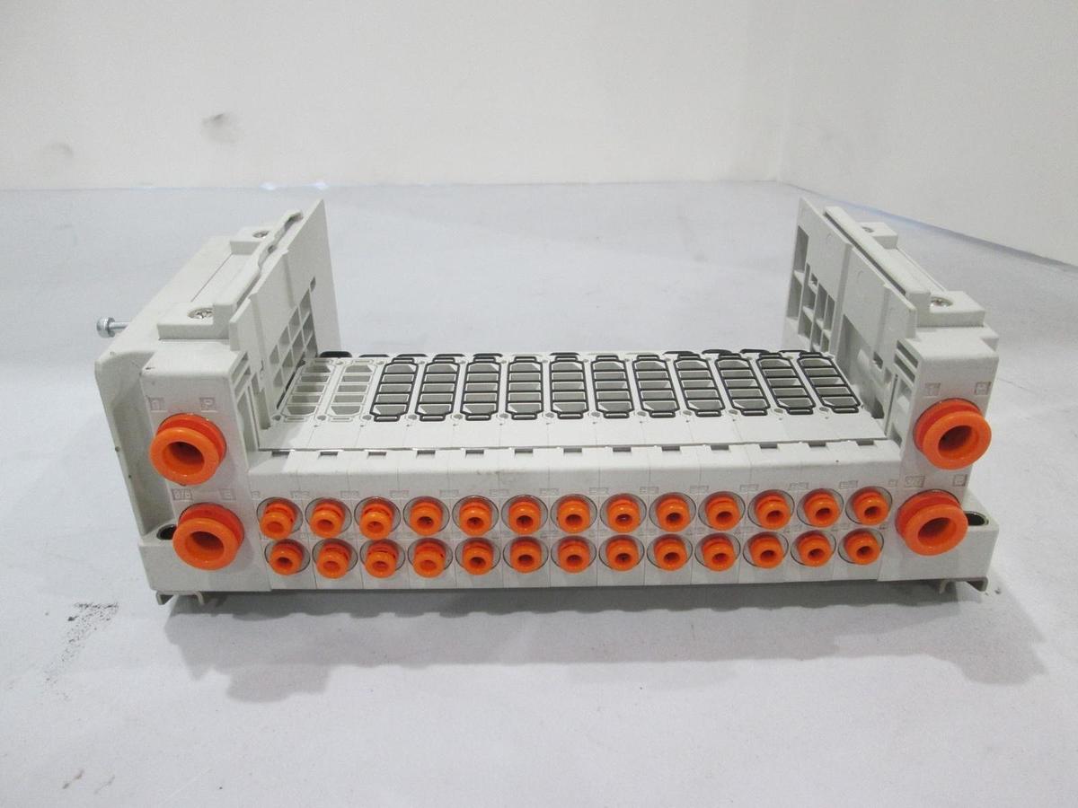 SMC, SS5Y3-10SEAN-13B-N1A14, 13 Position Manifold, New
