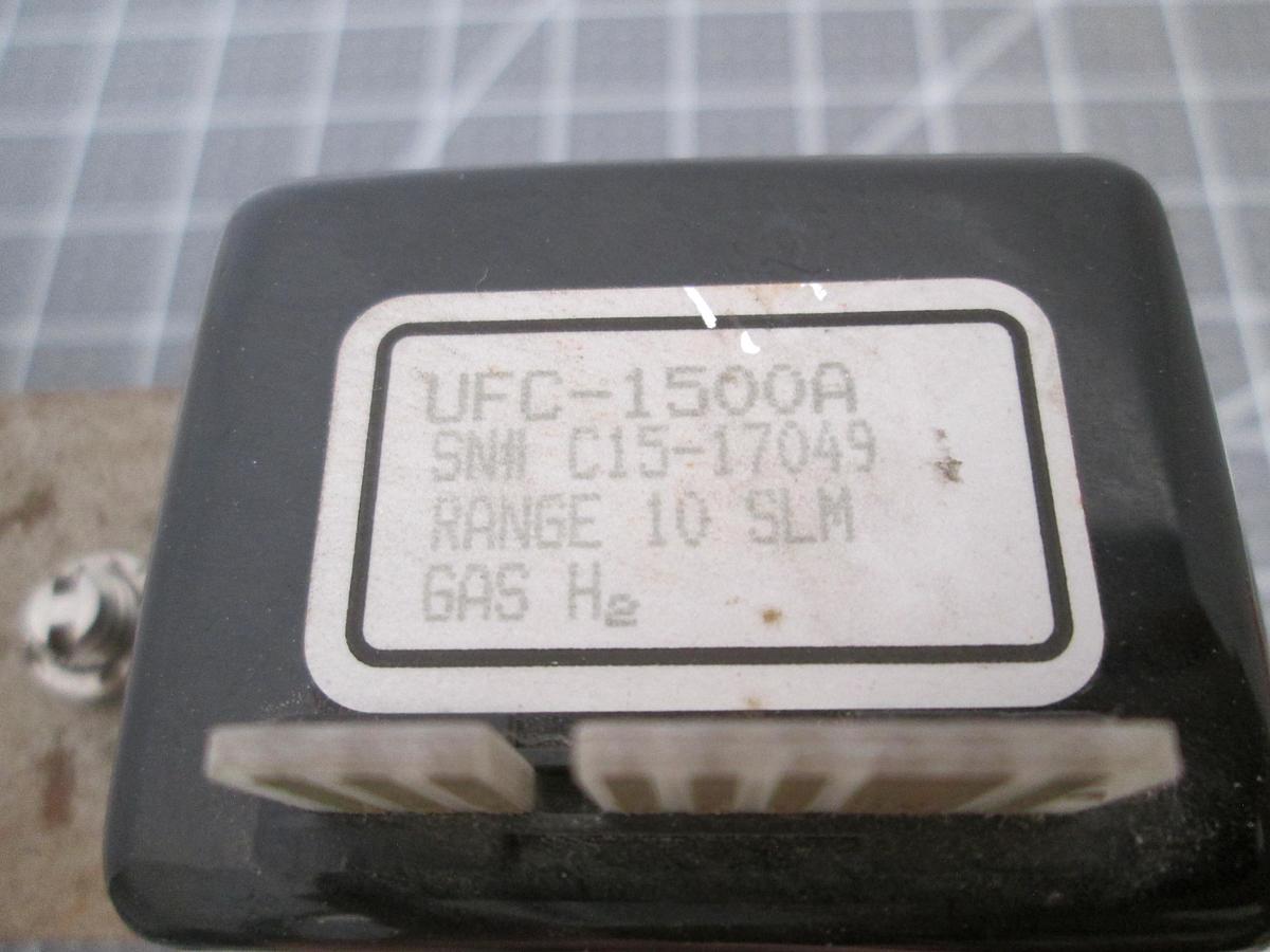 Used Unit Instruments UFC-1500A Mass Flow Controller 10SLM H2 Hydrogen