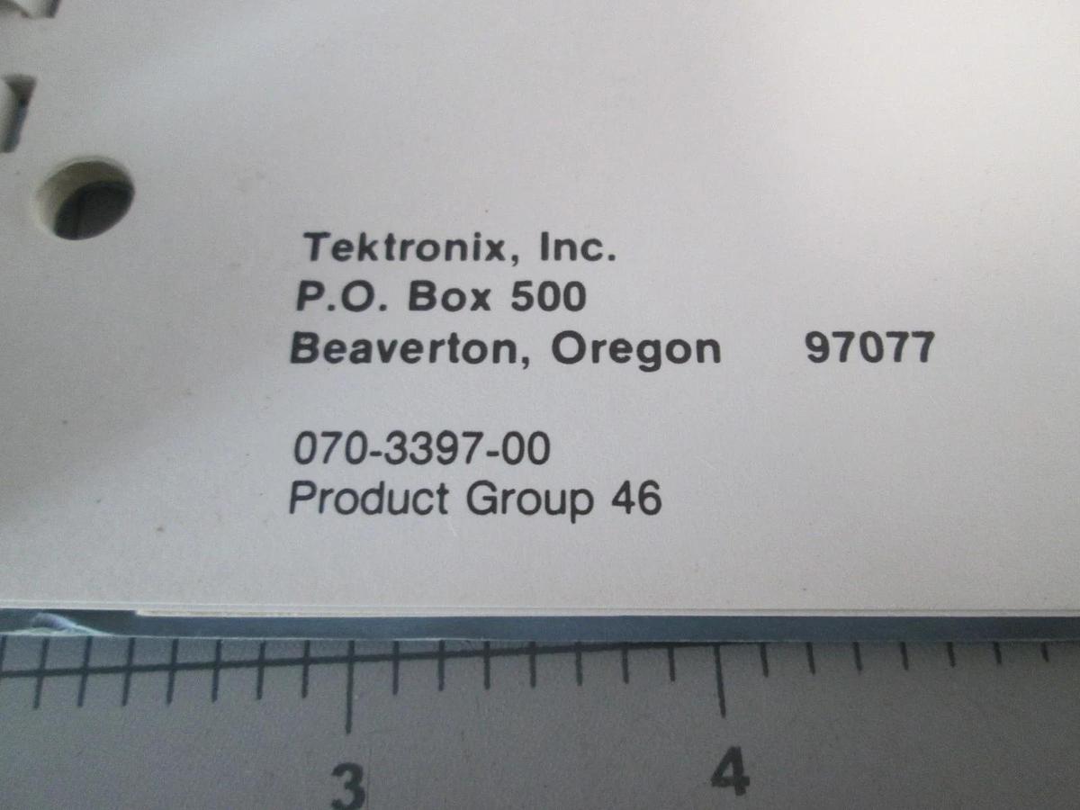 Used Tektronix, 2213, Oscilloscope Operators, Instruction Manual, Used