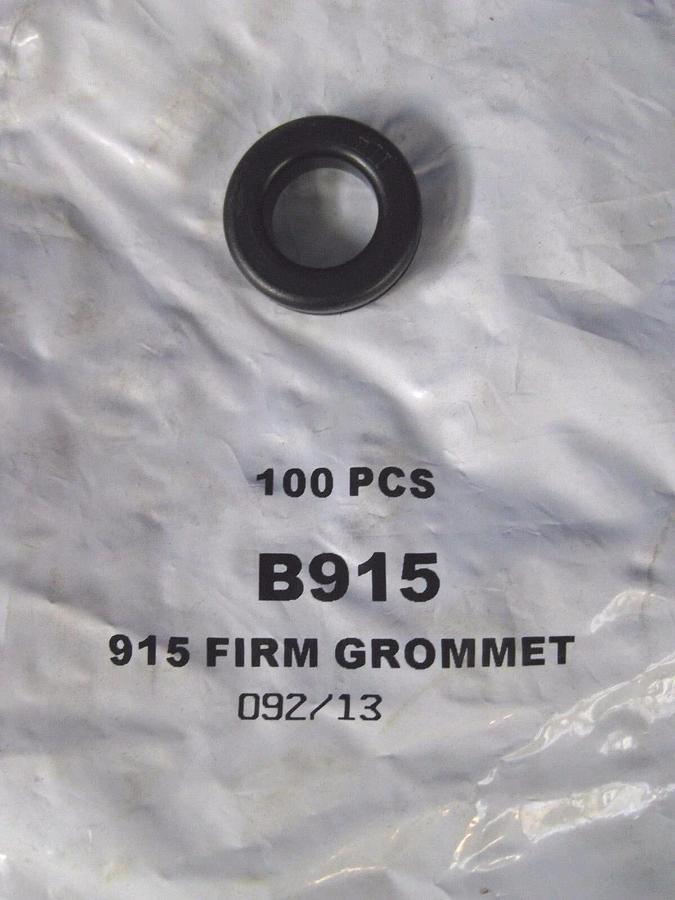 Used Lavelle 915 Firm Rubber Grommet, .562" ID x 1' OD, Lot of 100