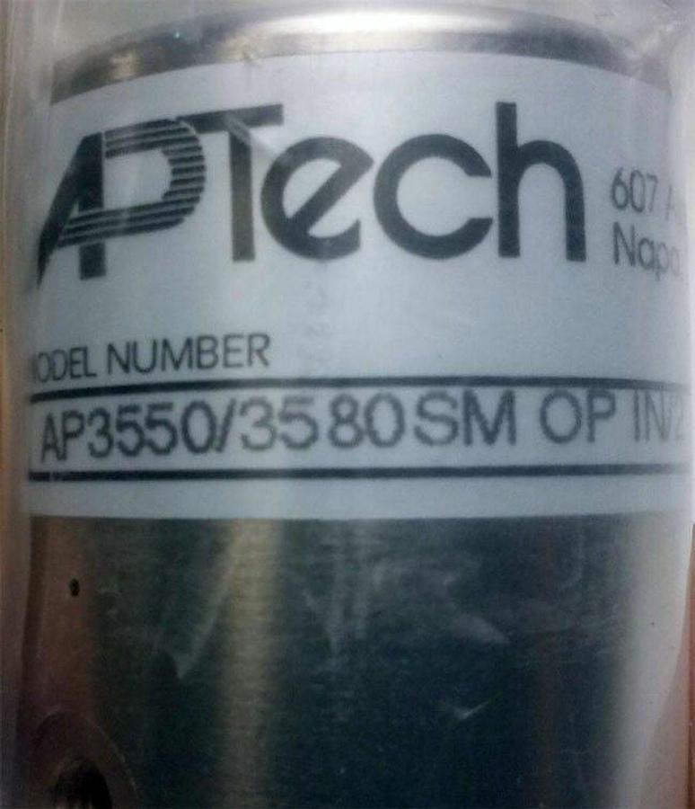 Used Aptech Valve, AP3550/3580SM OP IN/2, Double Actuator, NO/NC, 1/4" Tube Stub, New