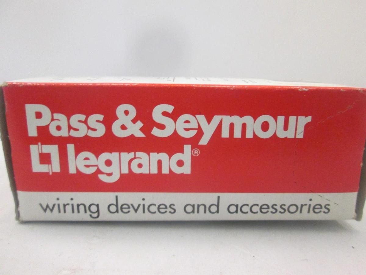 Used Pass & Seymour, PS15AC1-CPL, Single Pole Pilot Switch, 15A, 120VAC, New