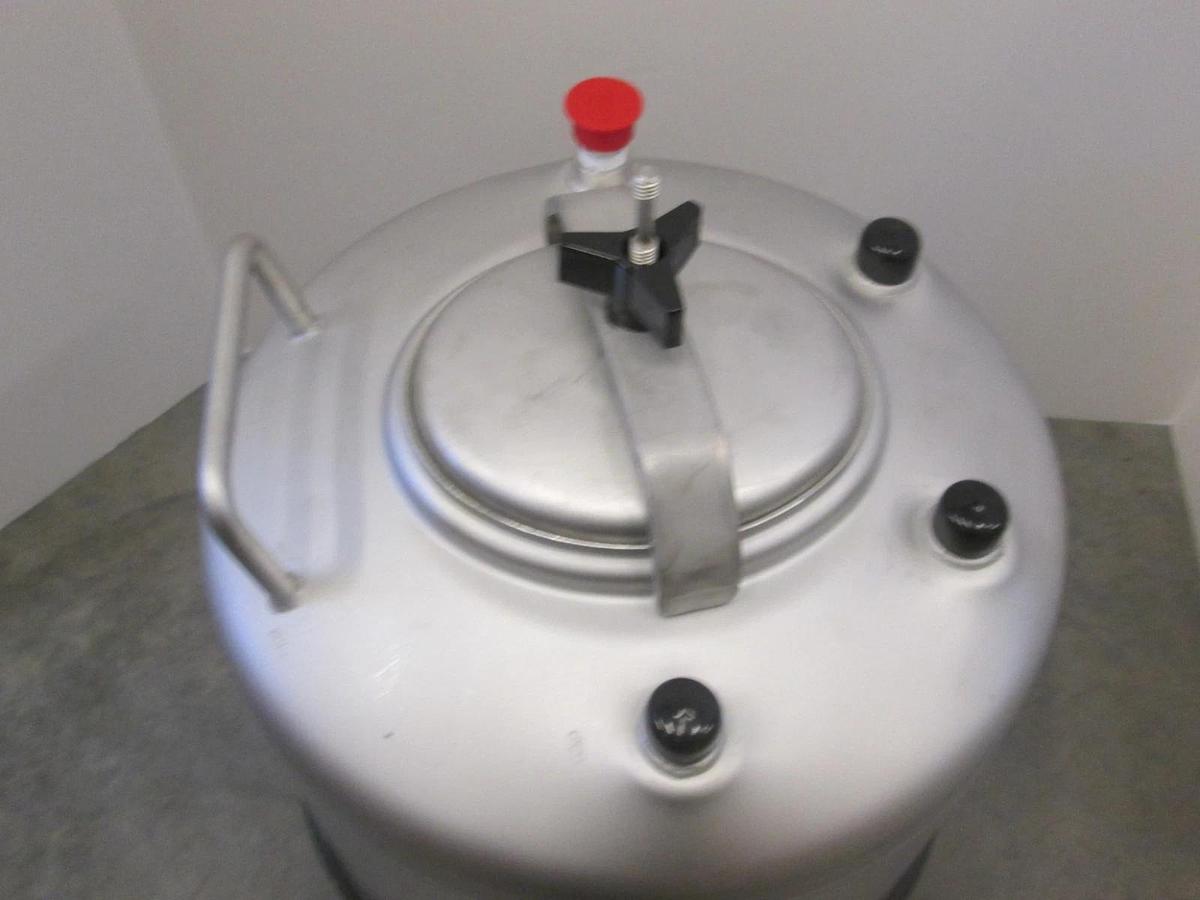 ALLOY PRODUCTS CORP, 5GAL PRESSURE CANISTER 12" DIA WIDE MOUTH, New
