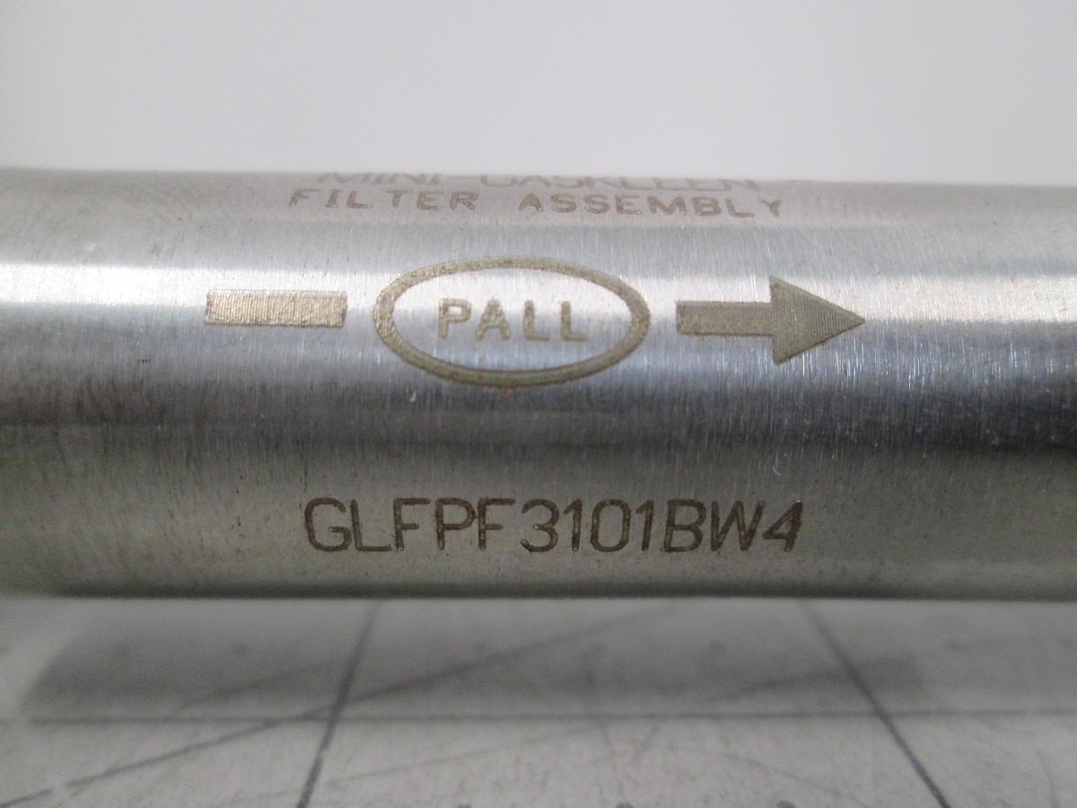 Used Pall, GLFPF3101BW4, Mini Gaskleen Hi-Flow Gas Filter, 1/4"Butt Weld Used