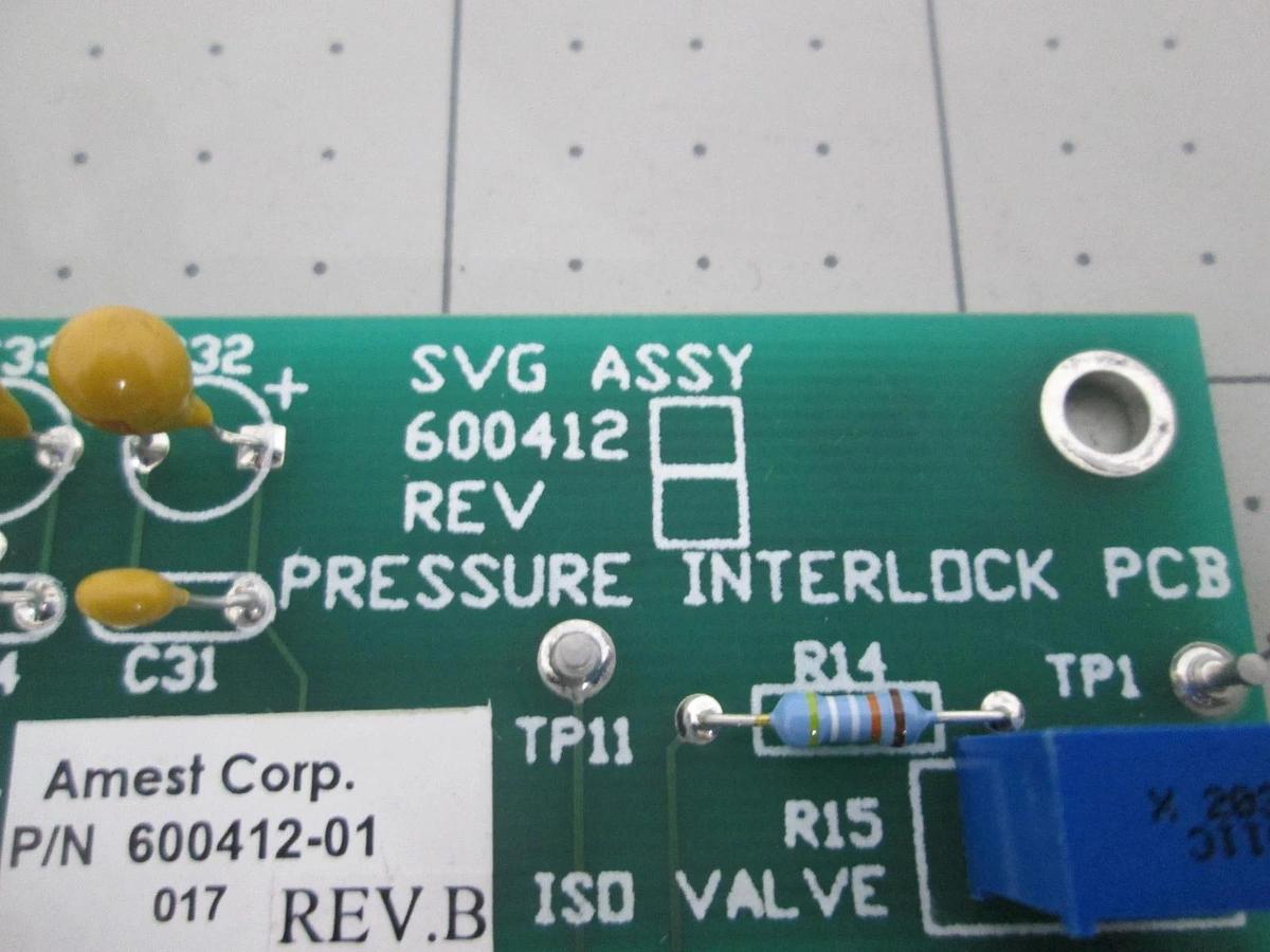 SVG, 600412-01, Pressure Interlock PCB Assy, New