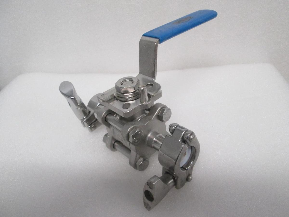 Dixon, 1/2"-CF8M 1000 WOG, Butterfly Valve, Used