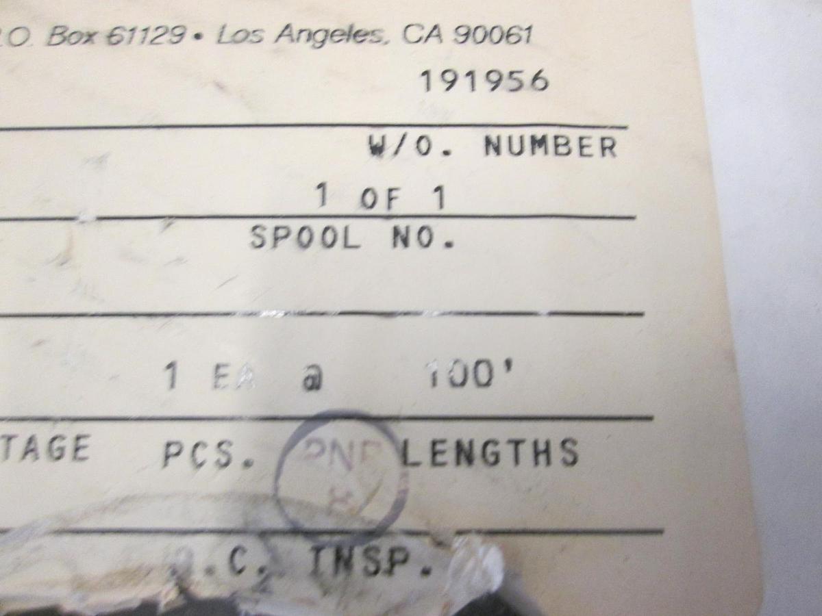 Used ZIPPER TUBING CO, ZT94-04-003-1.25, EMI Shield Wrap 1.25 dia, Aluminum w/poly co