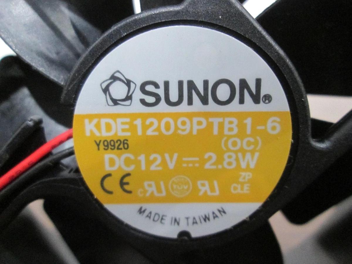 Sunon, KDE1209PTB1-6, Axial Fan, DC12V-2.8W, New