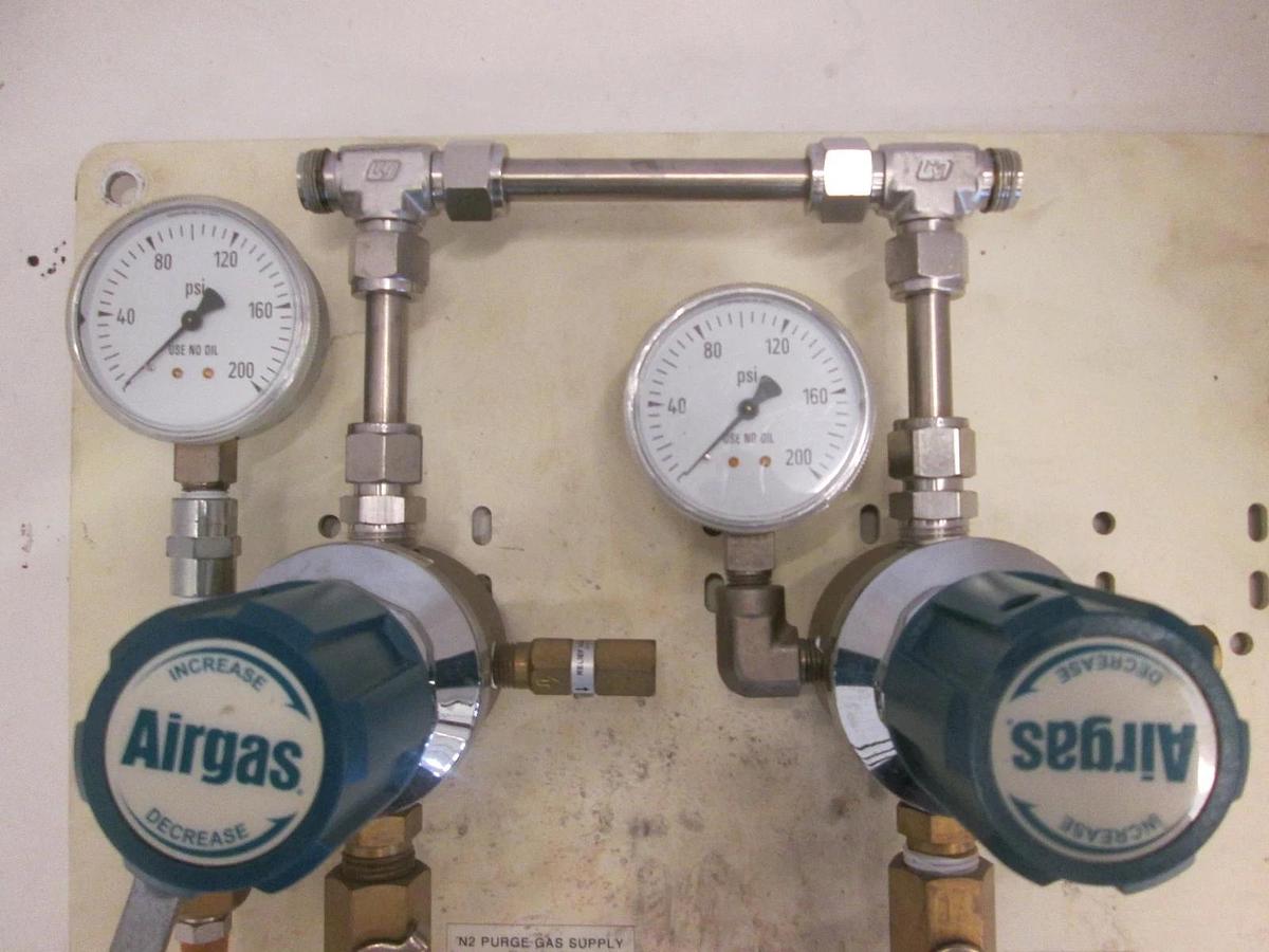Used Custom Gas Regulator Assy for N2, Used