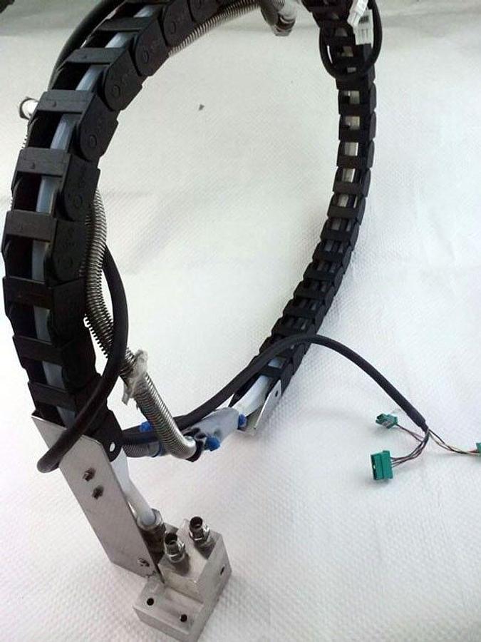 Used TEL Tokyo Electron Z Axis Flex Manifold Duct Wiring, Used