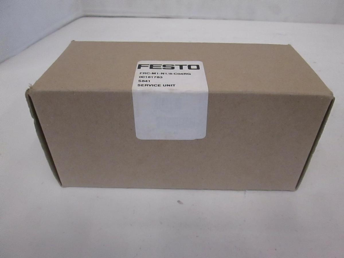 Used Festo FRC-M1-N1/8-C04RG, Pneumatic Filter Regulator, New Unopened