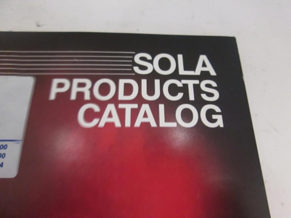 Used Sola Products Catalog, Catalog 718, Used