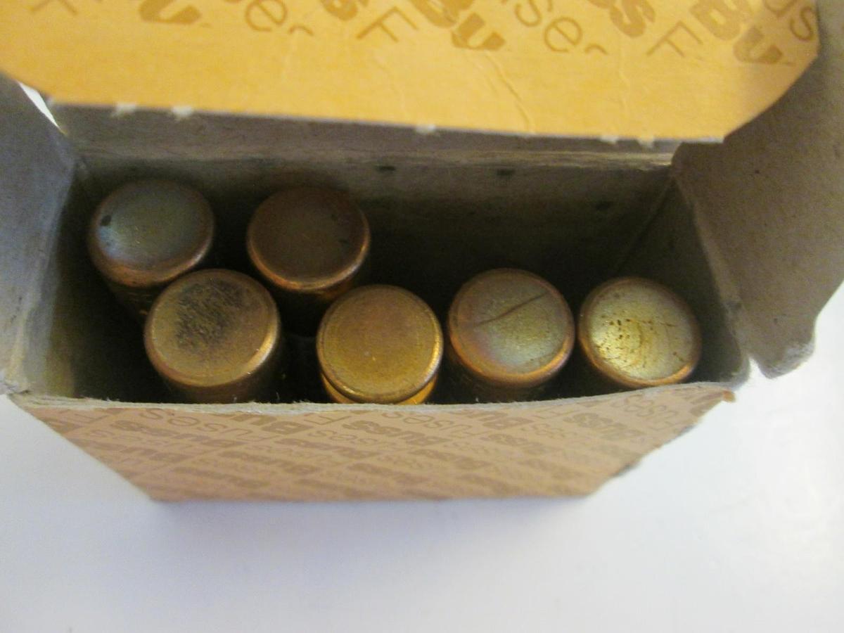 Used Fusetron FRN-R-3 2/10 Fuse, Lot 8, Used, Lot of 6