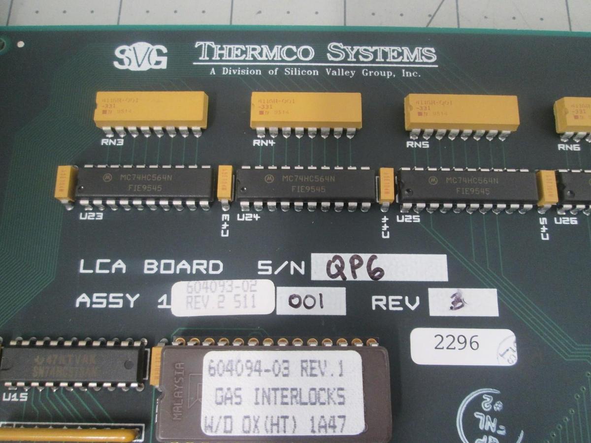Used SVG, SPT Micro, 604093-03, LCA Oxide Process, PCB Assy, New
