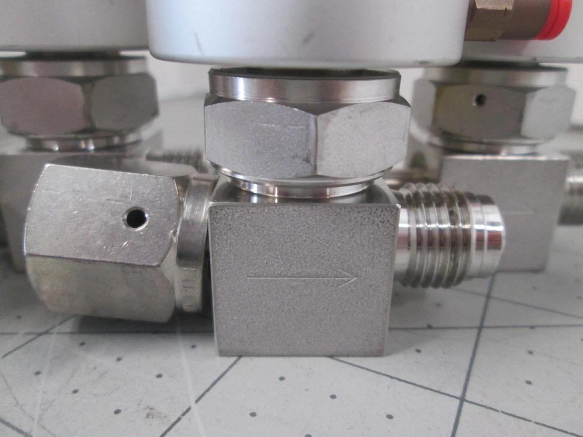 Used Fujikin, Diaphragm Valve, O.P 0.39-0.59MP, Used, Lot of 5