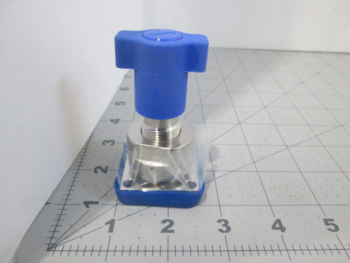Used Swagelok, 6LVV-MSM-DA-2-P-AB, Surface Mount 2-Port Diaphragm Valve, Used