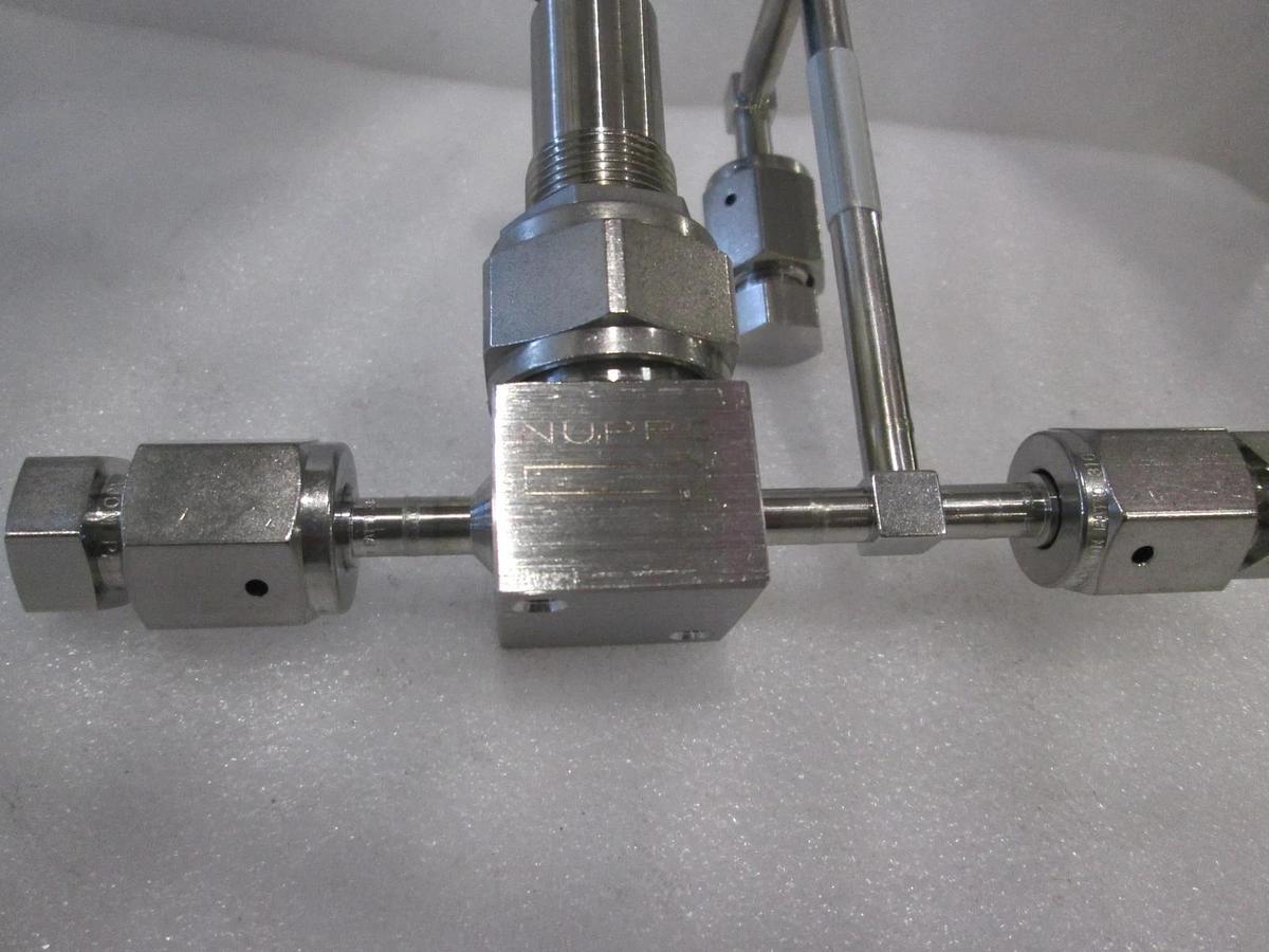 Used Nupro, 6LV-BNBW4 Valve Assy w/ 0226-44798 Weldment, Used