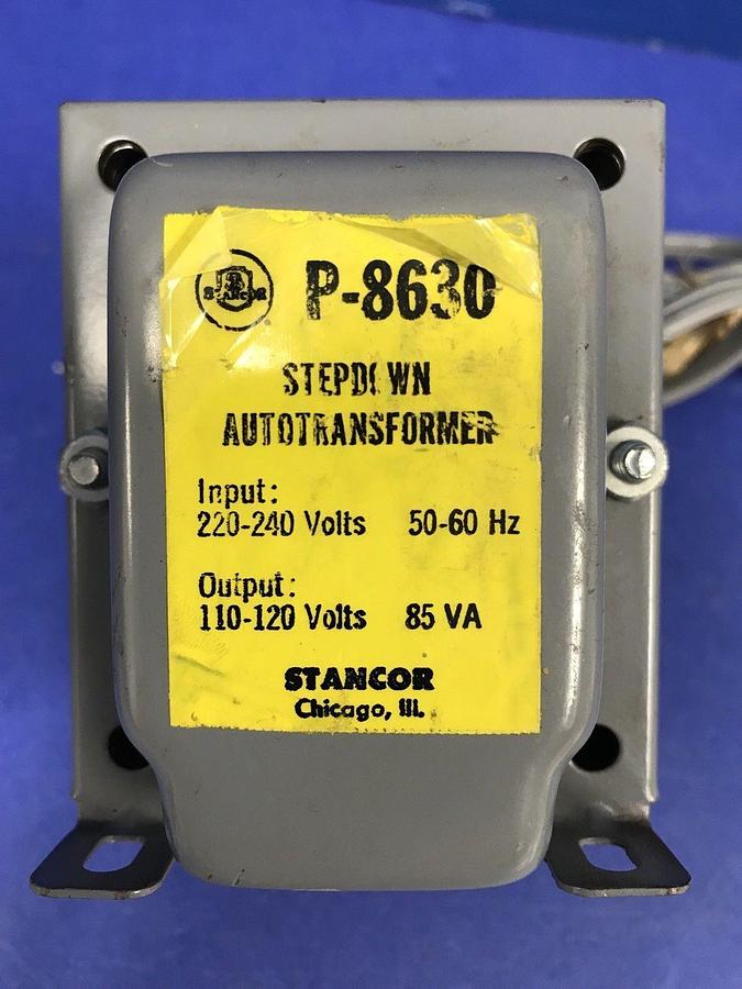 Used Stancor P-8630 Stepdown Autotransformer, Used