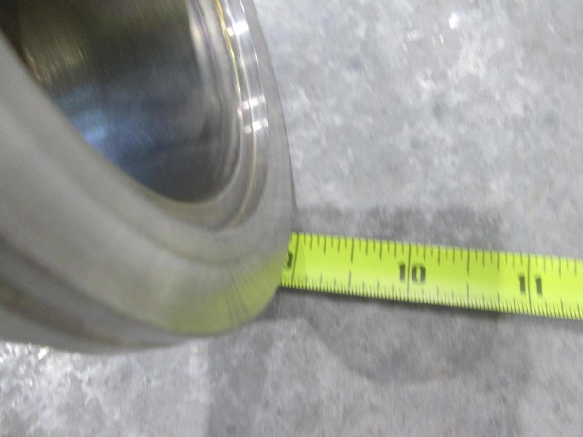 Used ISO80-ISO80 Stainless Steel 45 Degree Elbow Adapter, Used