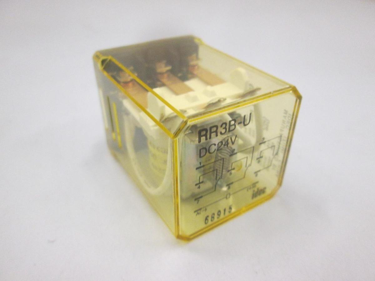 Used IDEC, RR3B-U, DC 24 V Relay, Used