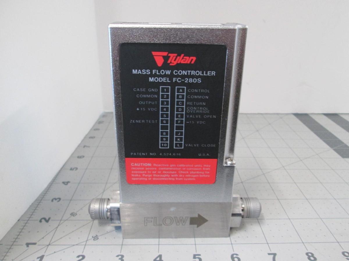 Used Tylan, FC-280SAV, O2, 10 SLPM, Mass Flow Controller, New