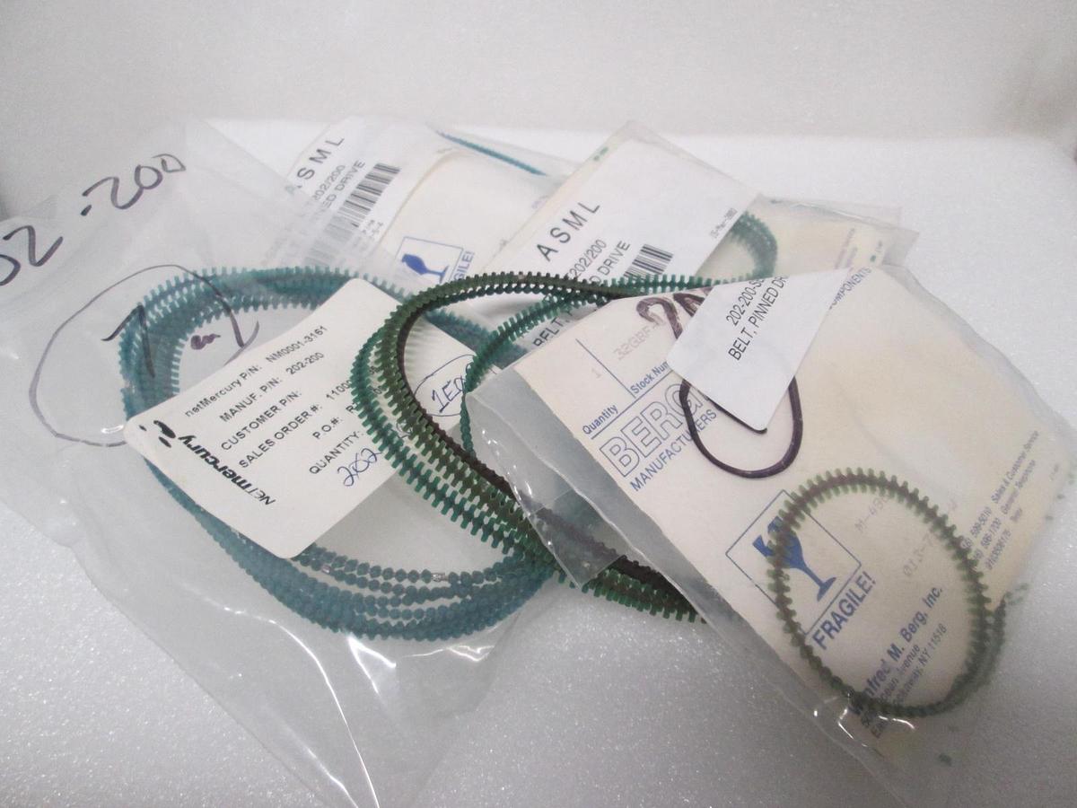 ASML, Belt, Pinned Drive, 202-200, New, Lot of 15