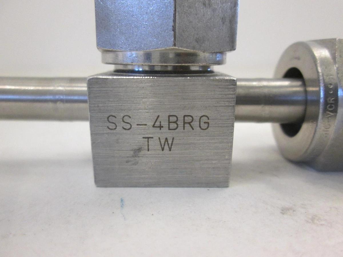 Used Nupro, SS-4BRG-TW, Stainless Steel Bellows Valve, Used