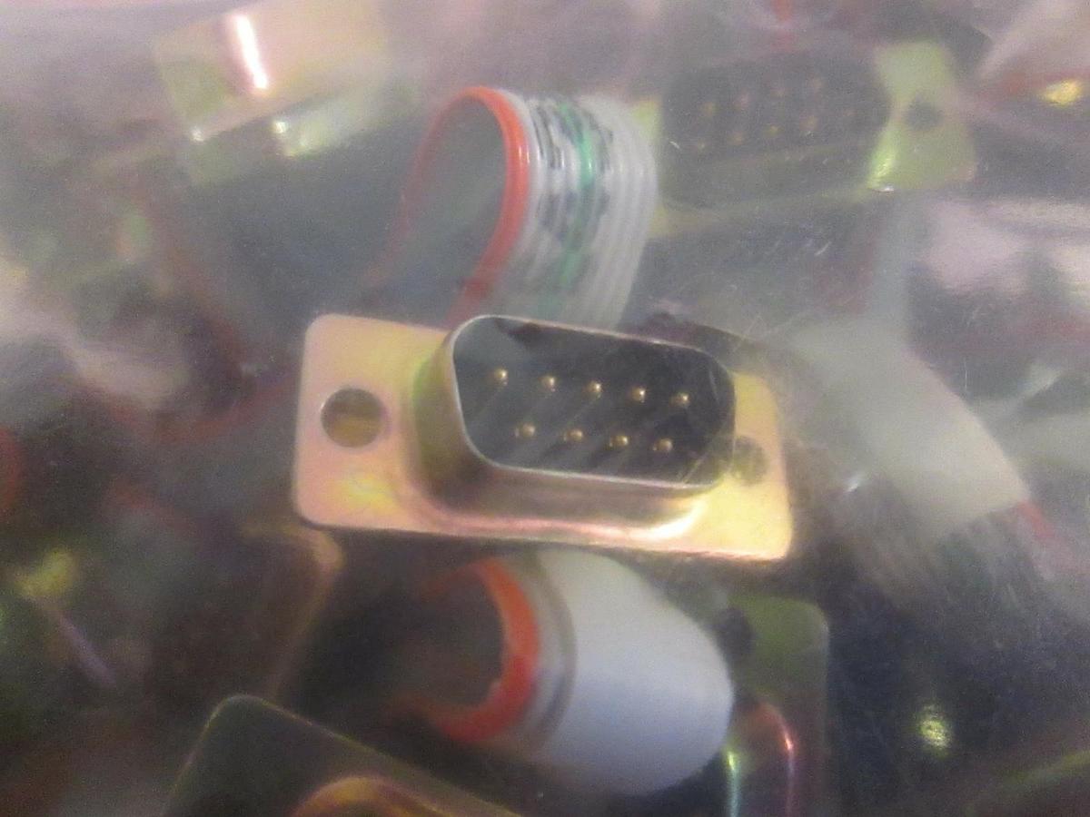 Used AMP 9 Pin PCB Connector Cable, 6 Strands, Lot of 18