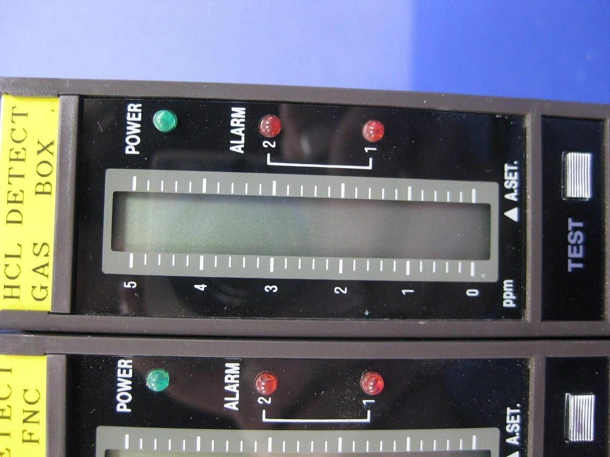 Used Cosmos V-SC-1 HCL Gas Leak Indicator Alarm , Type VD-2, Lot of 2 Used