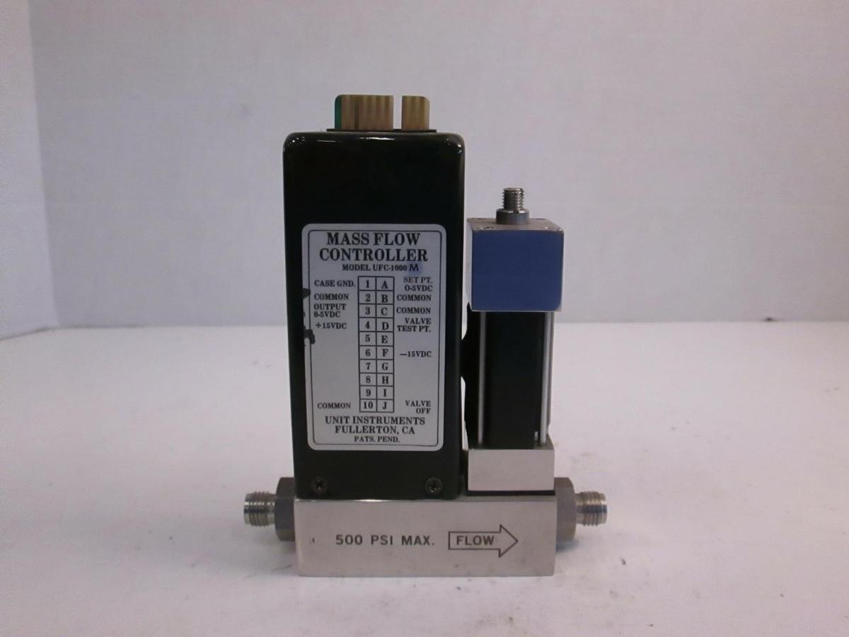 Used Unit UFC-1000M Mass Flow Controller MFC, O2, 5 SLPM