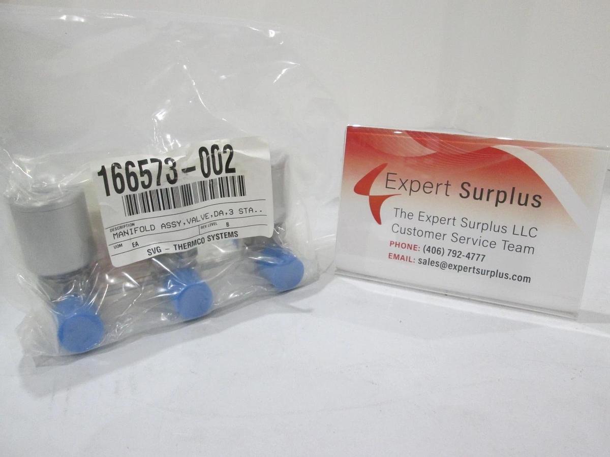 SVG VTR, 166573-002, Manifold Assy, Valve, DA, 3 Stage, New
