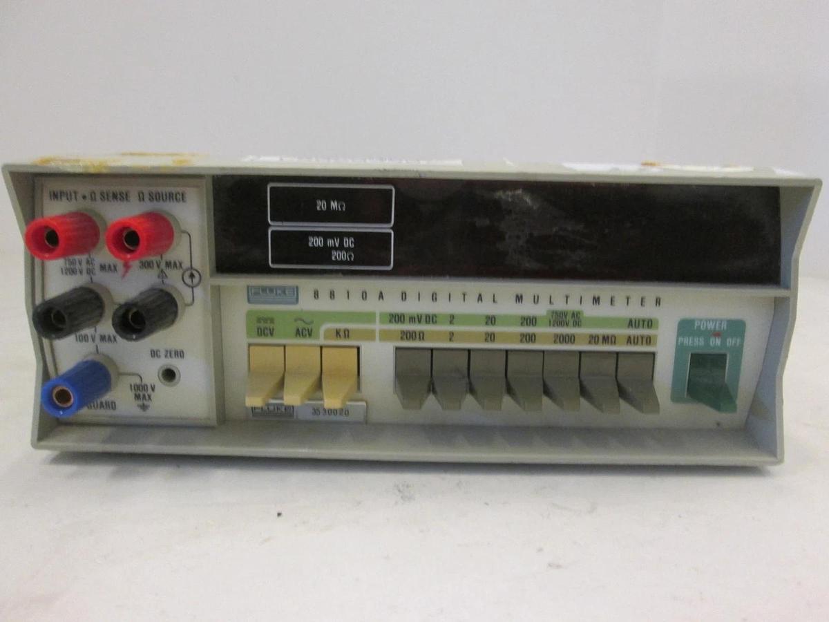 Used Fluke, 8810A, Digital Multimeter, Used