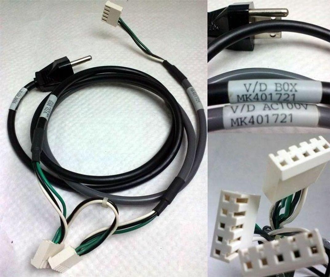 Used TEL Tokyo Electron MK401721 Power Box Cable Harness, Used