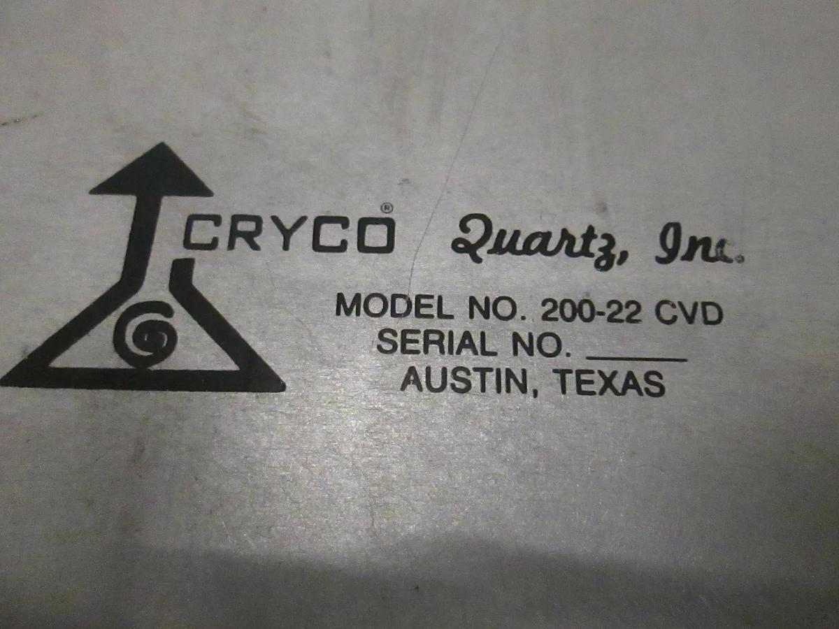 Used Cryco Industries Cantilever Head/ Boat Loader Head Assembly 200-22CVD, Used