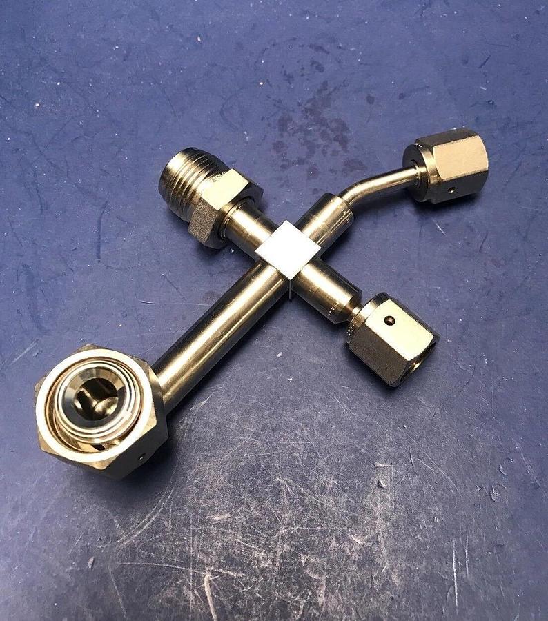 Used Swagelok CROSS Reducer Assy, 1/2" MVCR x 1/4" FVCR, Used