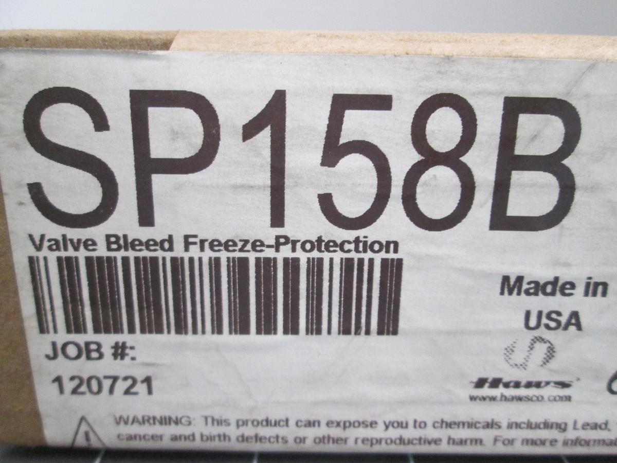 Haws, SP158B Freeze Protection Bleed Valve 1/2" NPT Brass Eyewash safety