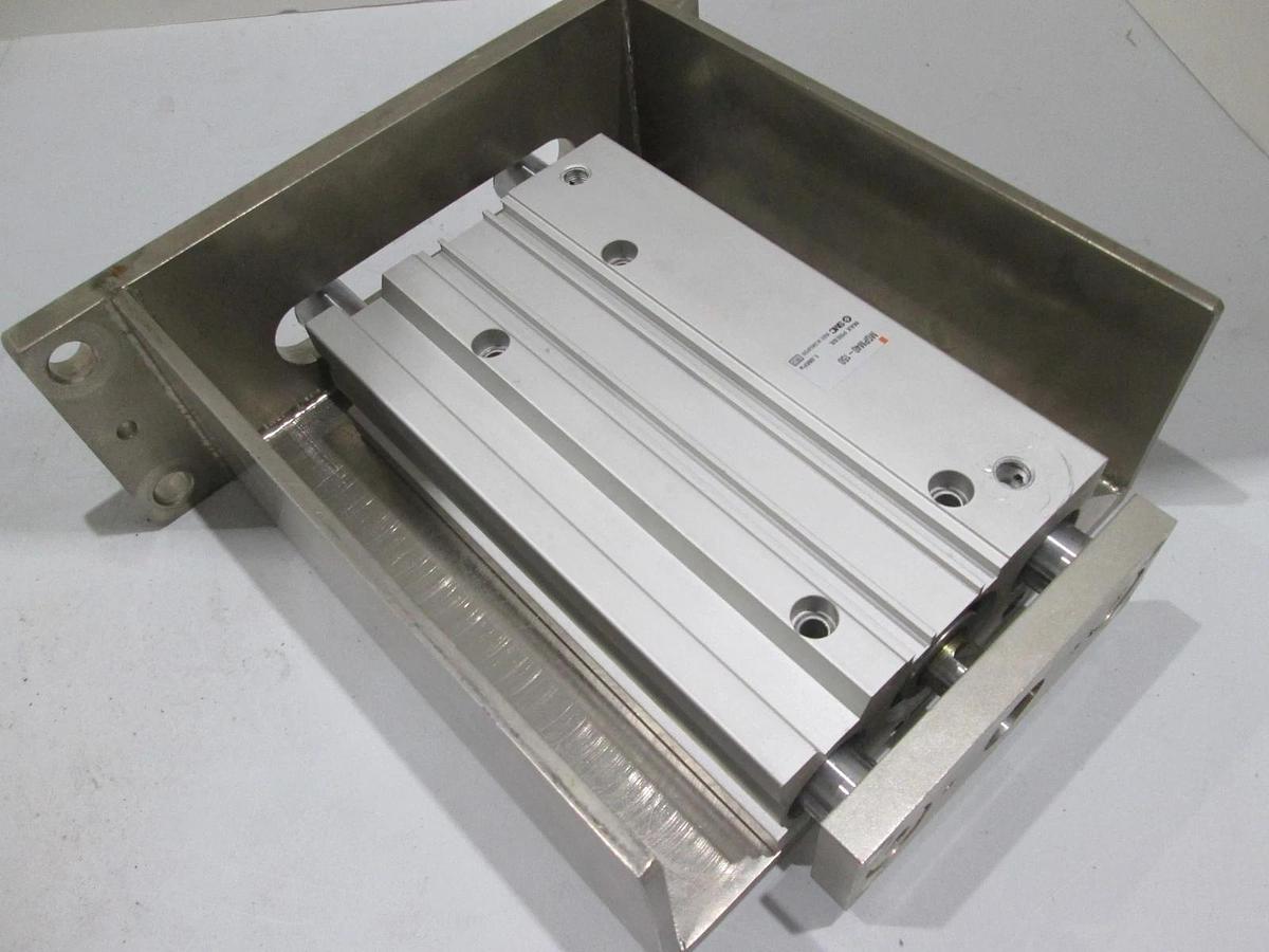 Used SMC, MGPM40-150, Compact Guide Cylinder, Used
