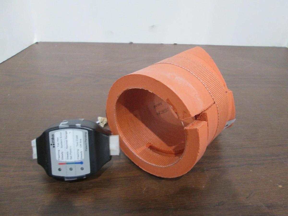 Used MKS, HPS Divison, 9730-0423, Heater Jacket, 100V 35W, 0.35A, 50/60Hz, Used