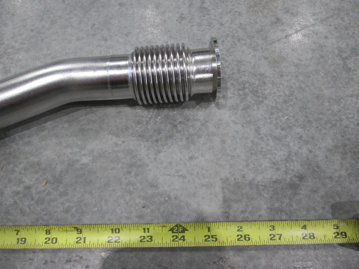 Used AMAT, 25" Bellows Pipe Weldment, Used