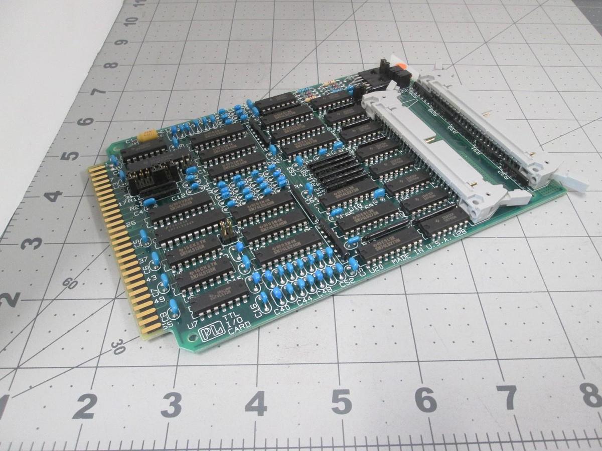 Watkins Johnson, Pro-Log, 980758-001, TTL I/O Card, PCB Assy, New