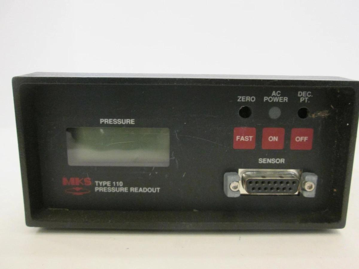 Used MKS, Pressure Readout, Type 110, 110A-11542, Used