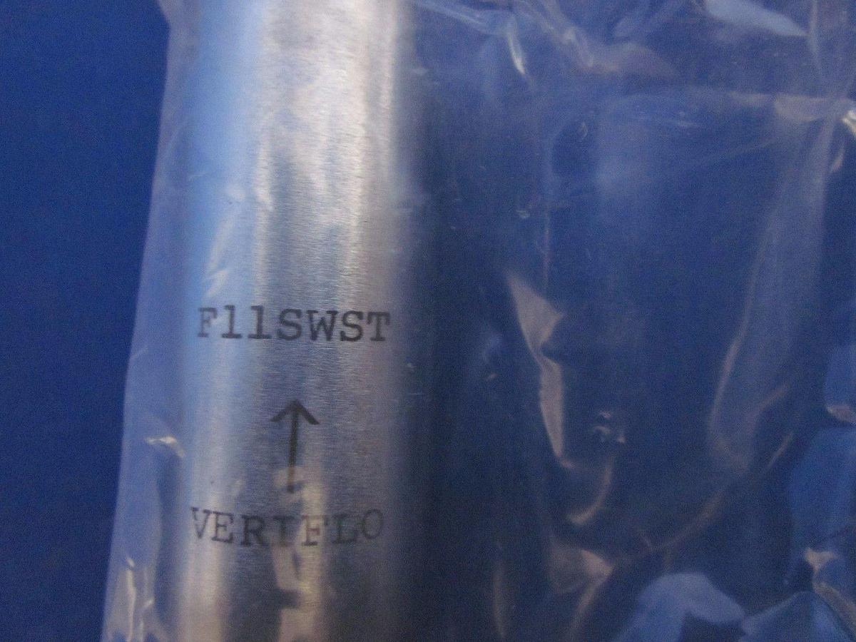 Used Veriflo F11SWST, high purity gas filter, sealed, pipe thread fittings New