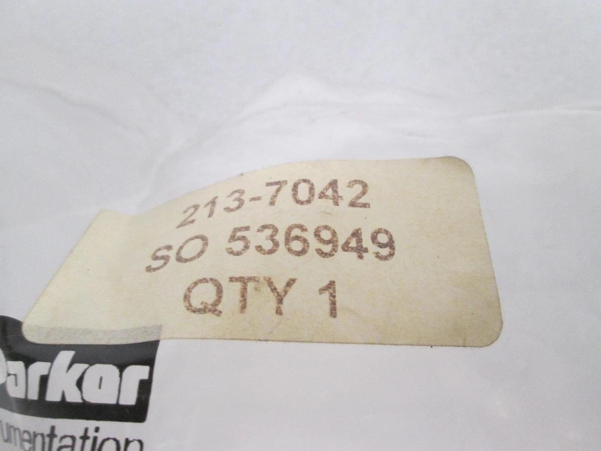 Parker, MV-13-126, Teflon Needle Valve, 213-7042, New