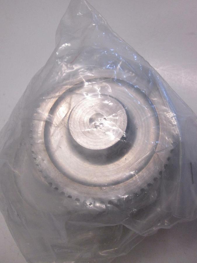 Used SDP 6A25-060NF0912 Aluminum Timing Belt Pulley, 5mm Pitch, 60 Grooves, Lot of 3