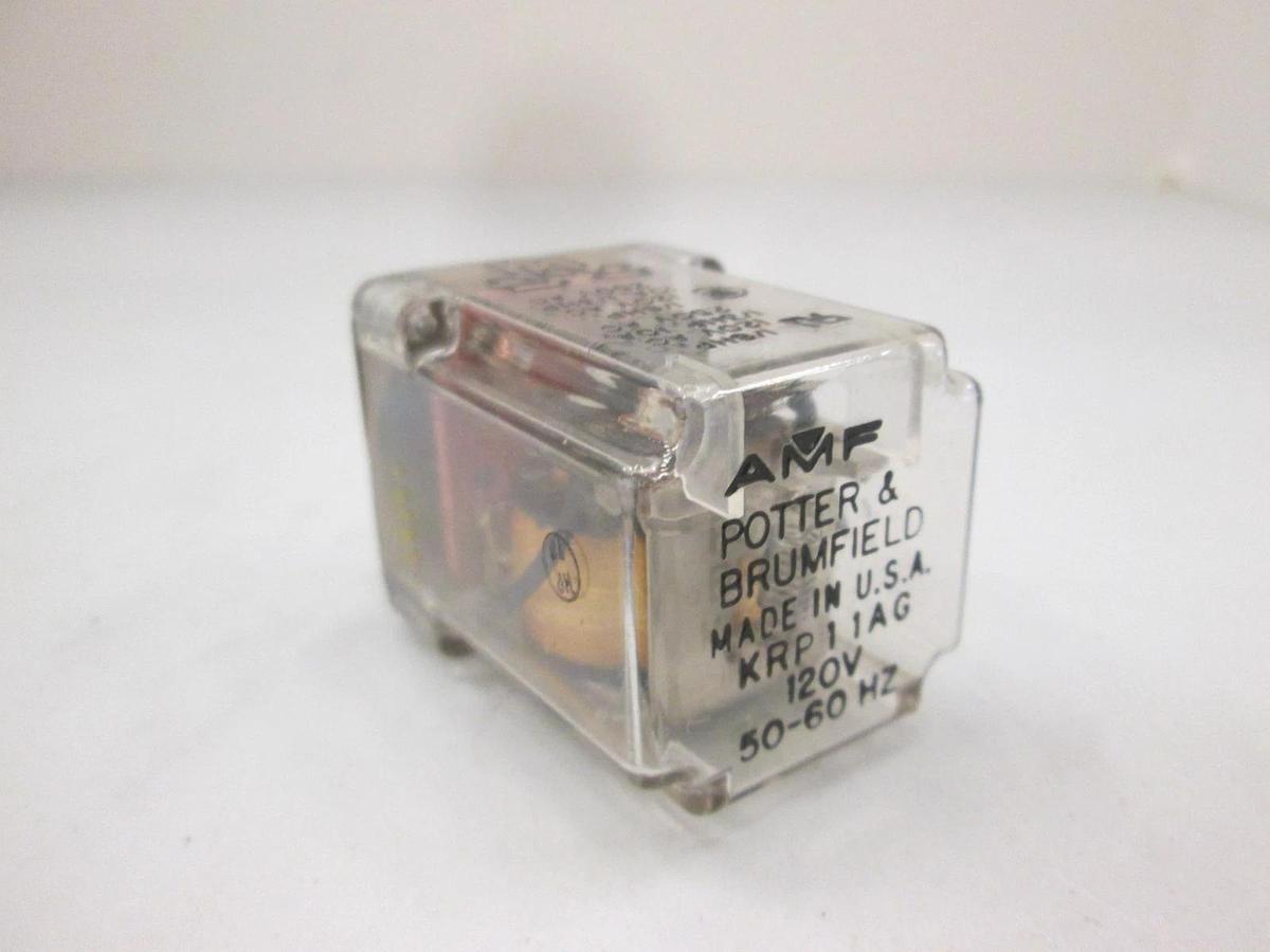 Used Potter & Brumfield, KRP11AG, 120V Relay, Used