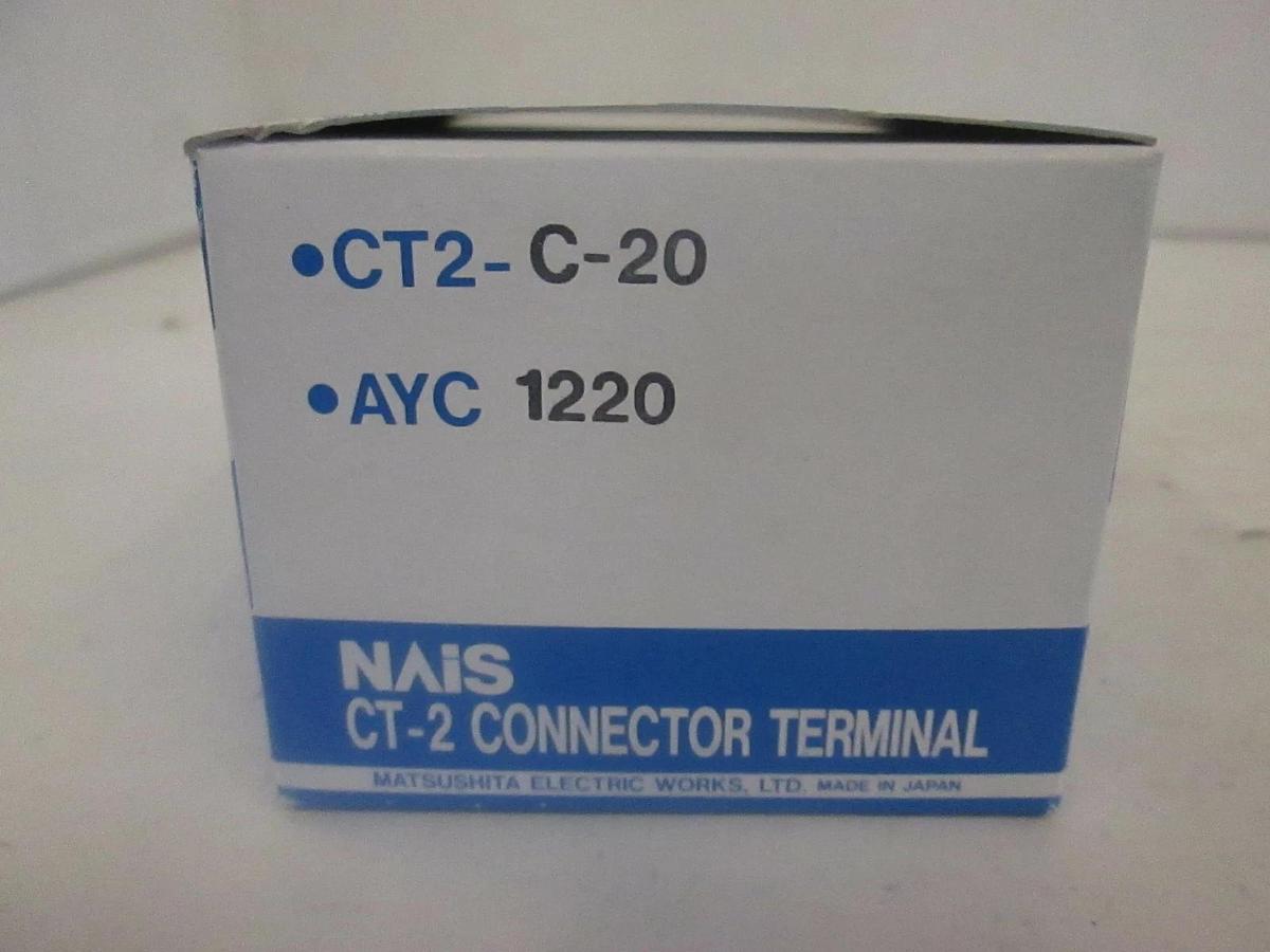 Used NAIS, Connector Terminal, CT-2-20, New In Box