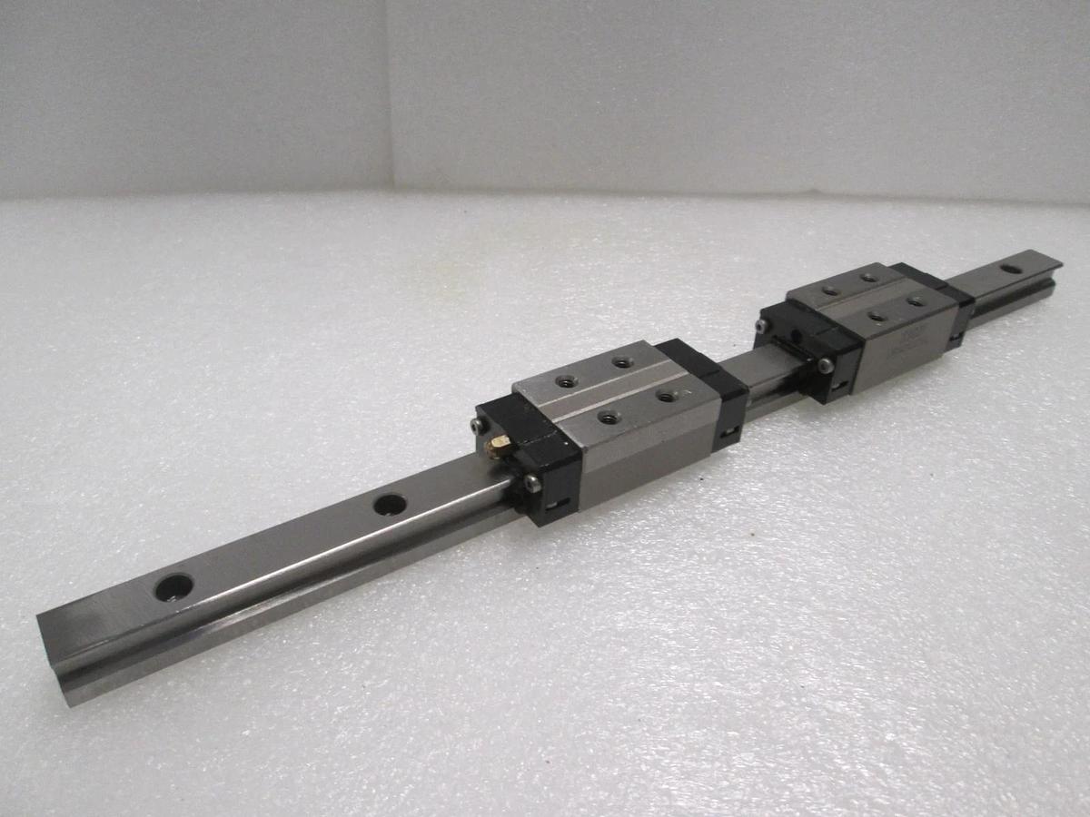 Used IKO, LRXDG12SL, Linear Bearing Block w/ Slide Rail, Used