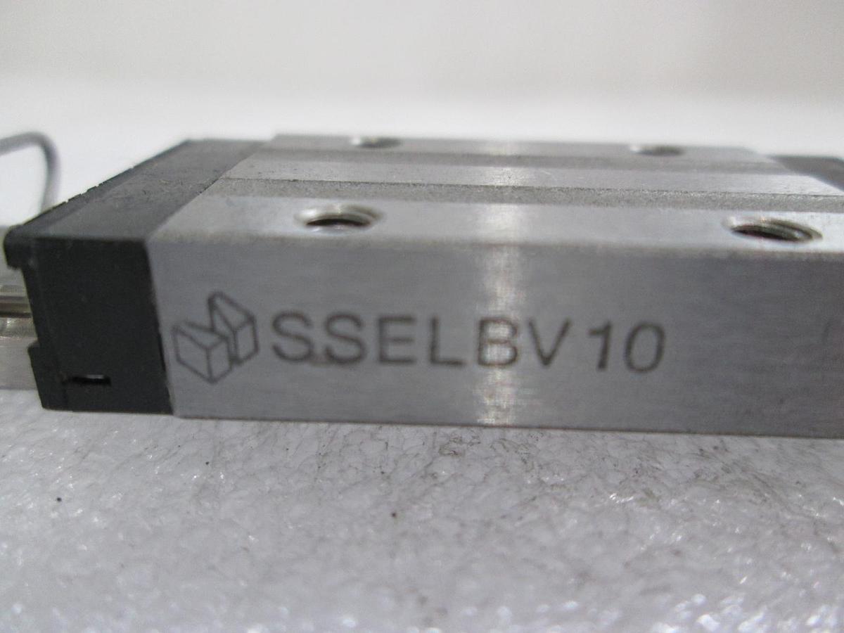 Misumi, SSELBV10, Linear Bearing Block w/ Slide Rail, New