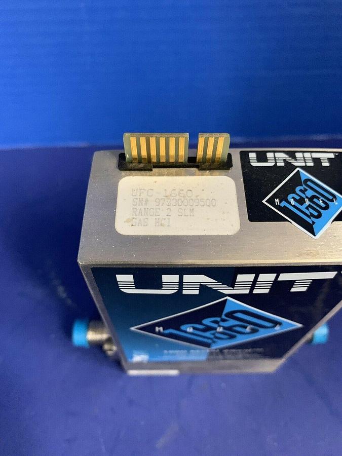 Used UNIT UFC-1660 Mass Flow Controller, HCl, 2 SLMUsed